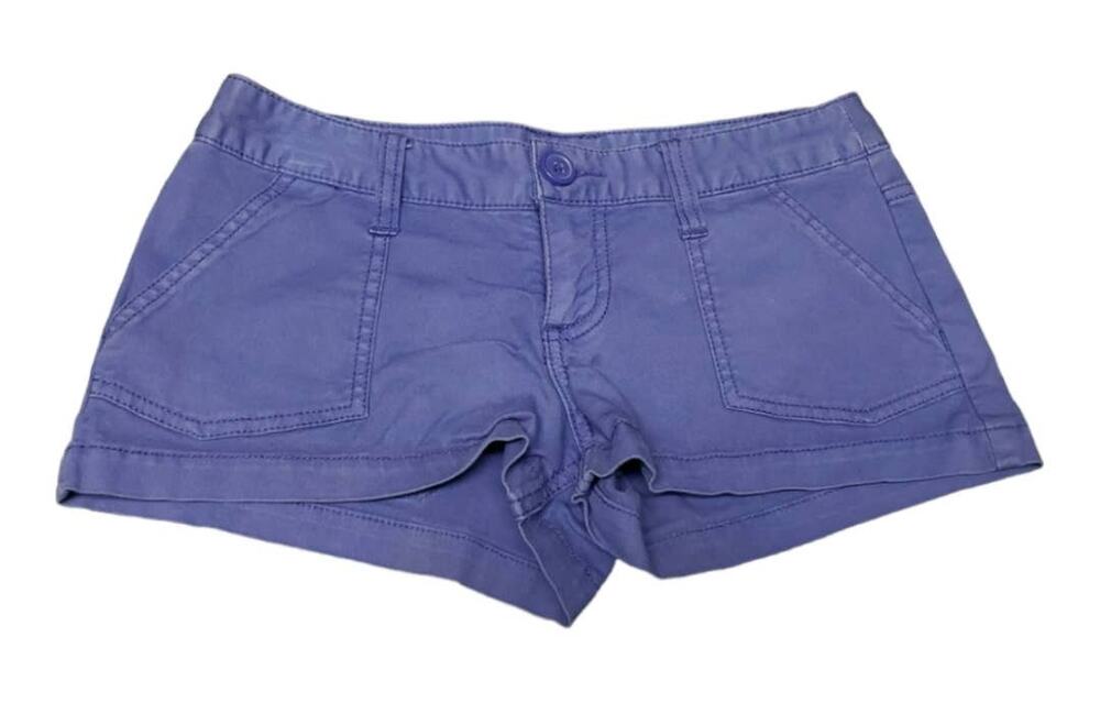 Mossimo Supply Co Blue Cotton Shorty Shorts | Size 1